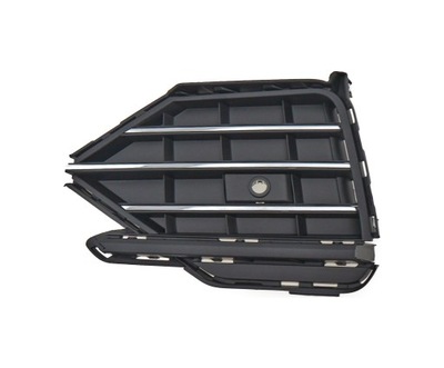 Vw touareg 2018- рамка решётка радиатора противотуманной фары левая 760853661cryp 1 фото №1