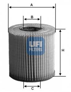 FILTRO ACEITES VOLVO S40/V40/C70/S70/V70/S80 97- PIEZAS UFI  