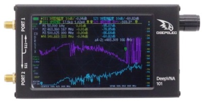 DeepVNA 101 analizator sieci wektorowej 10kHz - 1,5GHz DEEPELEC