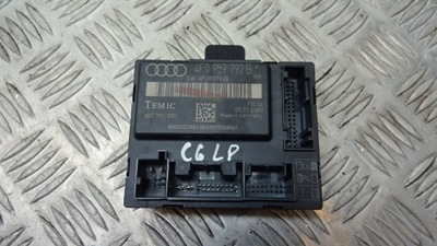 Модуль блок керування двері лівий перед audi a6 4f0959792b фото №1