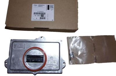 Модуль фара левый citroen peugeot 1638037080 оригинал фото №1