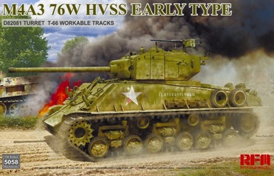 M4A3 76W HVSS (Early type) 1:35 Rye Field Model 5058