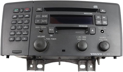Volvo s60 i радио заводской hu-603 8651152-1 86511521 na запчасти - описание фото №1