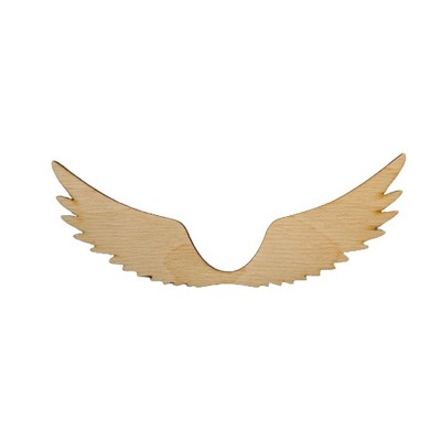 Makrama baza skrzydła skrzydełka 14 x 3 cm 5 szt