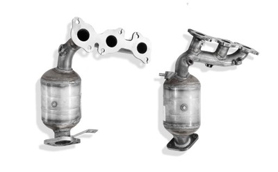 Lexus rx 400h 3mz-fe 2005-2008 каталізатори лівий + правий оригінальний номер 2505220220 фото №1