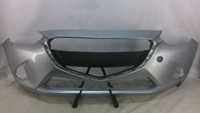 Бампер перед передній mazda ii 2 lift 14-18 kf090 фото №1