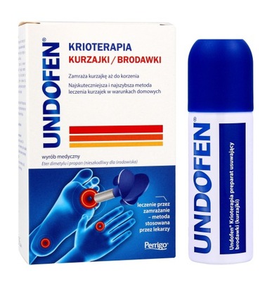 Undofen Krioterapia na kurzajki i brodawki 50ml