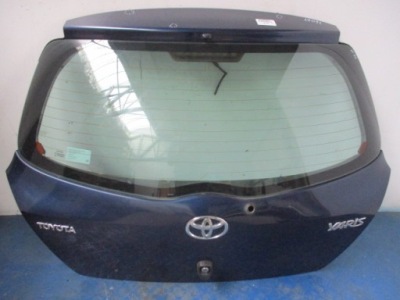 Toyota yaris ii стекло задняя крышка багажника багажника 8p4 фото №1