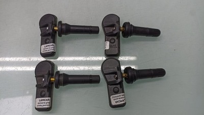 9811536380 CITROEN PEUGEOT 4 NOWE ORGINALNE JUTIKLIAI TPMS PADANGŲ RATŲ 