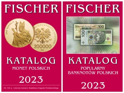 KATALOG MONET I BANKNOTÓW POLSKICH FISCHER 2023