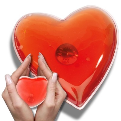 OGRZEWACZ termofor DO RĄK Dłoni nóg SERCE WIELORAZOWY ROZGRZEWAJĄCY