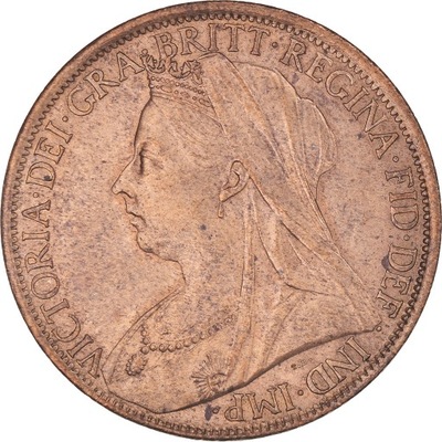 Moneta, Wielka Brytania, Victoria, Penny, 1899, MS