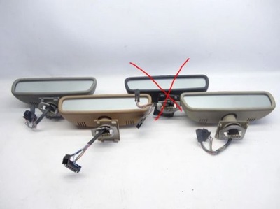Audi a8 d2 99-02r дзеркало внутрішнє фотохромний корпус фото №1