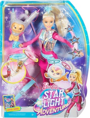 Barbie lalka i latający kotek DWD24