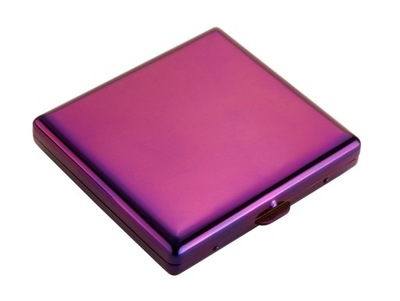 Papierośnica etui metalowa Shiny Purple