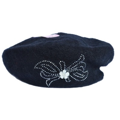 beret czarny