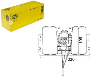 Вентилятор повітродувка [hella] фото №1