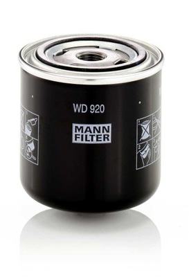 MANN-FILTER WD 920 FILTR, HIDRÁULICO EN FUNCIONAMIENTO  