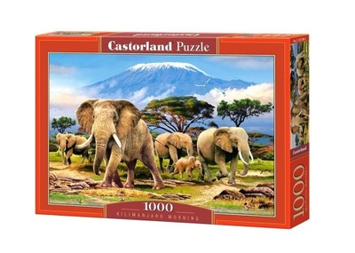 PUZZLE 1000 KILIMANJARO MORNING CASTOR, CASTORLAND