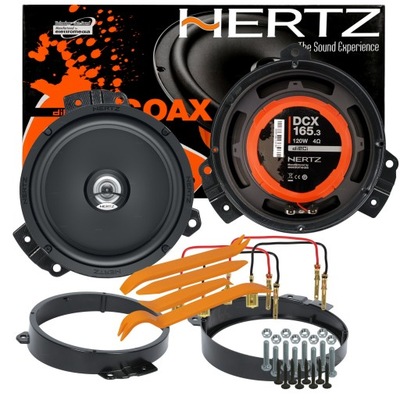 ZAM MANUFACTURADO ORIGINAL POTENTE ALTAVOCES HERTZ SUBARU FORESTER PARTE TRASERA DISTANCIAS  