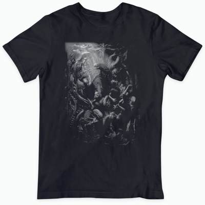 Mroczny Obcy - Stylowa koszulka z postacią Obcego