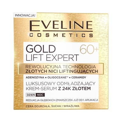Eveline GOLD LIFT EXPERT Luksusowy odmładzający kr