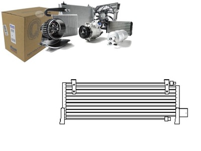 Nissens 94460 конденсатор, кондиціонер фото №1