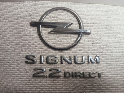 INSIGNIA LOGOTIPO EMBLEMA INSCRIPCIÓN LITERY OPEL SIGNUM 2.2 DIRECT 314090000  