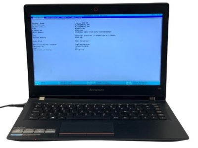 Lenovo ThinkPad E31-70 13" i3 5005u INTEL HD HDMI BIOS OK EA209