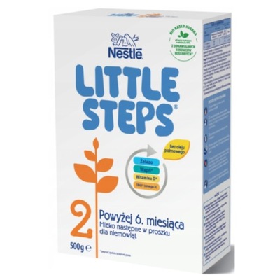 NESTLE Little Steps 2 Mleko Następne od 6 m+ 500g