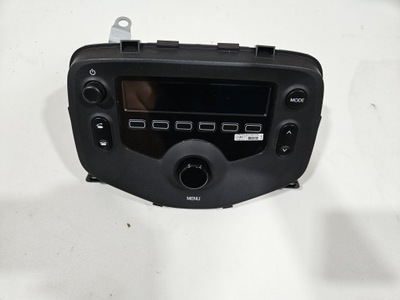 Toyota aygo ii peugeot 108 citroen c1 ii радіо заводський фото №1