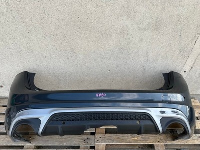 Бампер задняя задний volvo v60 i lift 2013- r-design фото №1