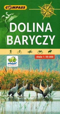 DOLINA BARYCZY STAWY MILICKIE MAPA TURYSTYCZNA COMPASS