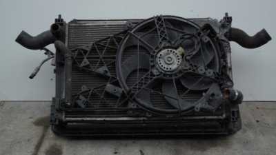 Pas передний радиатор вентилятор fiat doblo ii фото №1