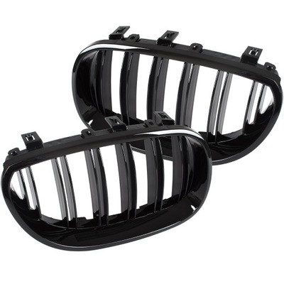 REJILLAS REJILLA REJILLA DE RADIADOR LUSTRE NEGRO PARA BMW E60 E61 M5  