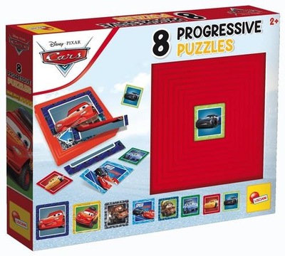 Lisciani Puzzle progresywne Cars Auta