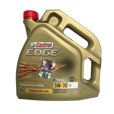 ALYVA VARIKLIO CASTROL EDGE TITANIUM 5W-30 C3 VW 502 00 505 00 4L 