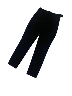 Czarne spodnie 3/4 cygaretki Asos r XS