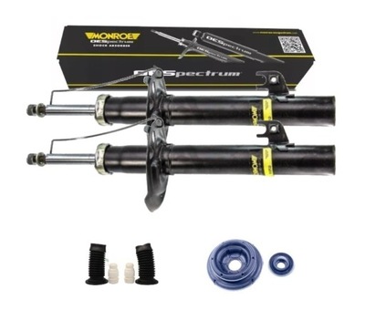 Амортизаторы monroe перед + крепления peugeot 107 citroen c1 фото №1