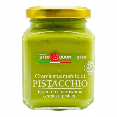 Krem Pistacjowy z Sycylii Pistachio Pistacja 200g