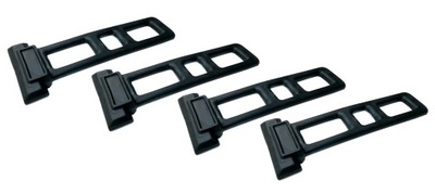 4x кронштейн зачіп крила підкрилок гумовий елемент scania 95-2017 фото №1