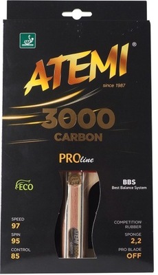 Rakietka ping ponga Atemi 3000 pro carbon concave