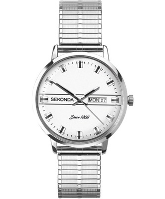 Zegarek Sekonda 1951 Srebrny Kwarcowy WR30