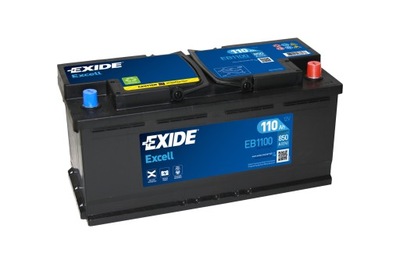 АККУМУЛЯТОР EXIDE EXCELL 12V 110AH 850A P+ EB1100