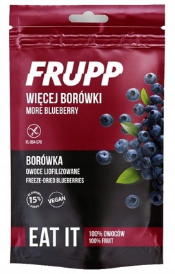 CELIKO Frupp borówka liofilizowana owoce 100% 15 g