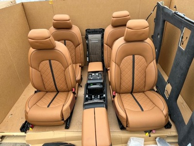 Audi a8 d4 4h сиденья audi exclusive long туннель rse фото №1