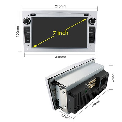 РАДИО ANDROID 12 WIFI GPS BT OPEL VIVARO 2001-2010