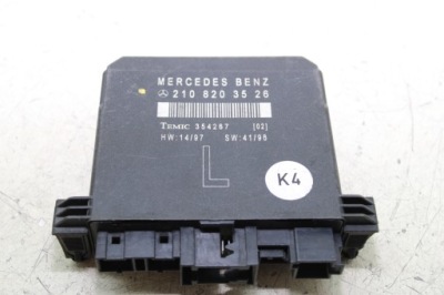 Модуль двері лівий перед mercedes w210 2108203526 блок керування фото №1