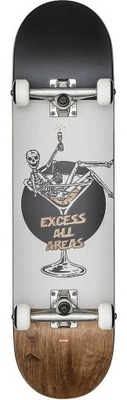 skateboard Globe G1 Excess Complete - White/Brown