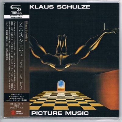 KLAUS SCHULZE Picture Music SHM-CD JAPAN Mini Lp bonus! NEW Tangerine Dream